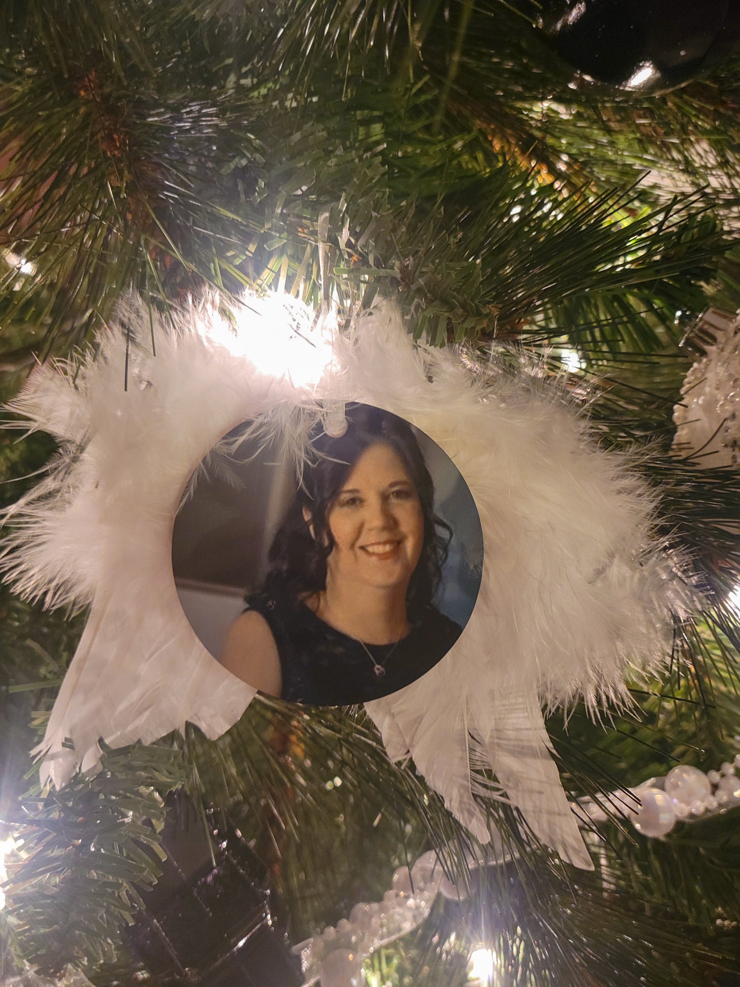 Angel Wings Memorial Ornament