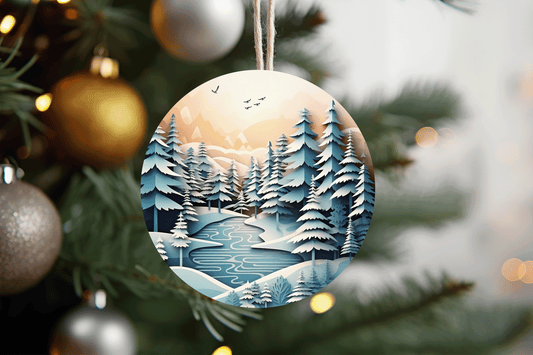 Snowy River Ornament