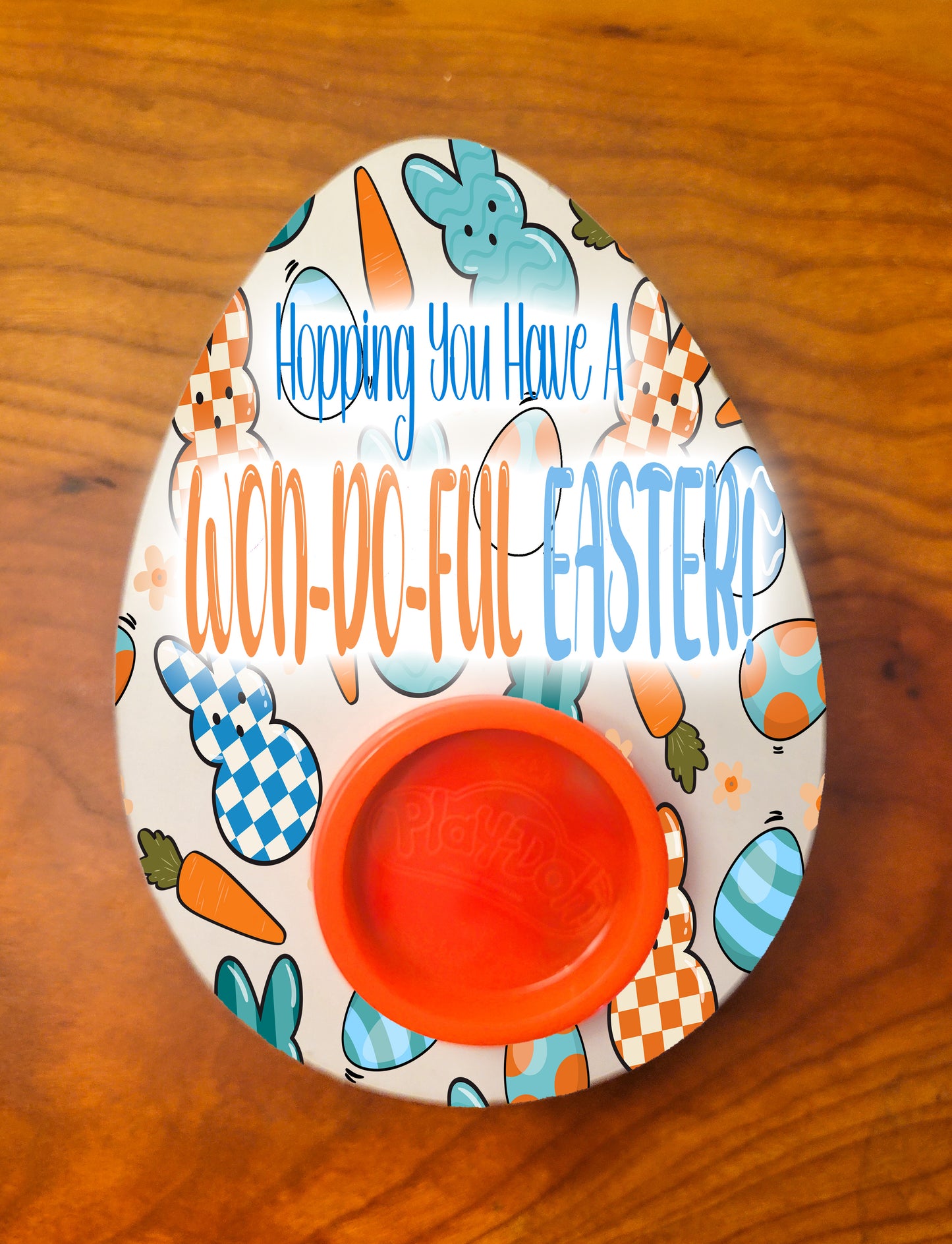 Easter Play Dough Holder