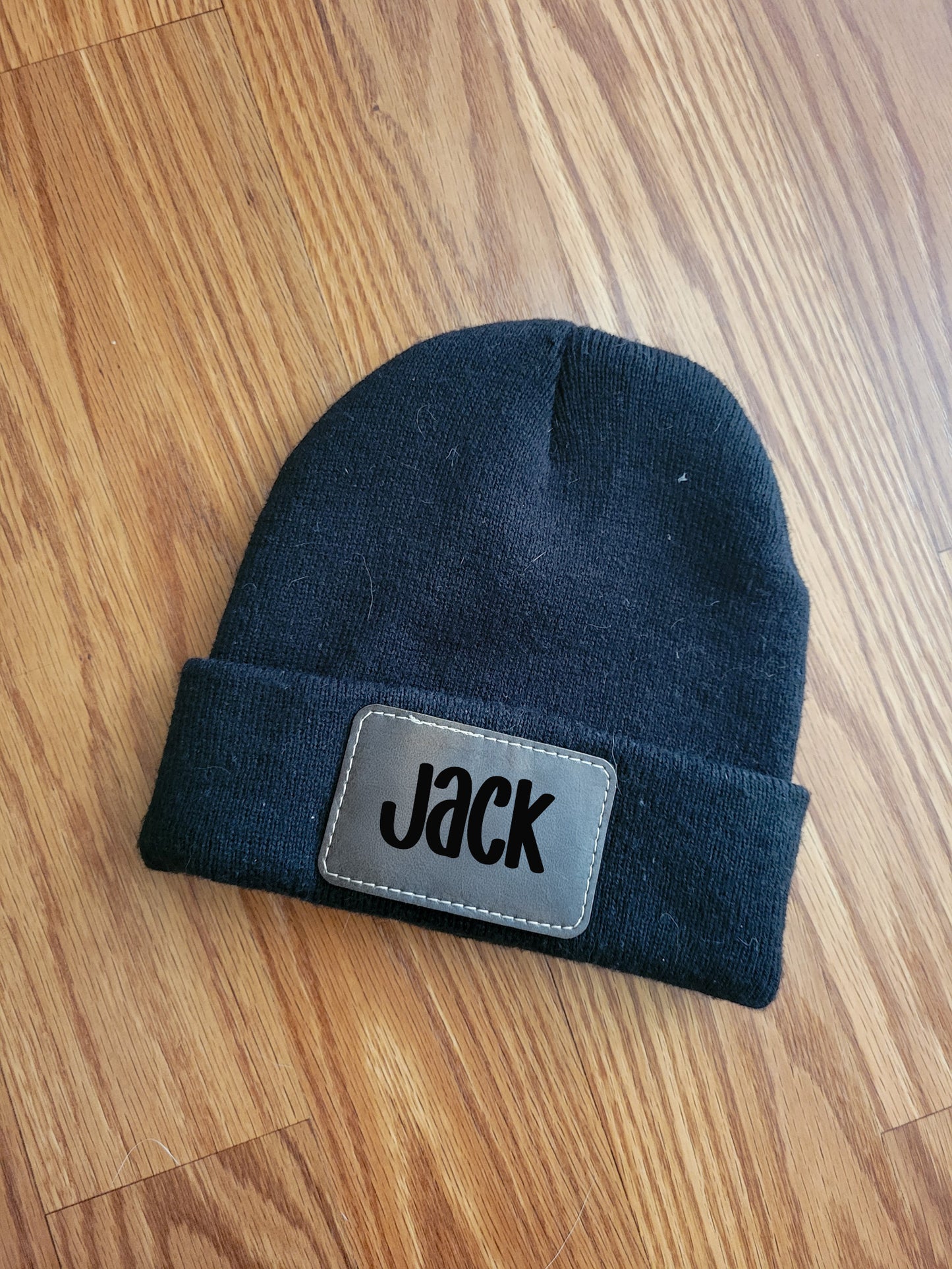 Custom Name Patch Beanie