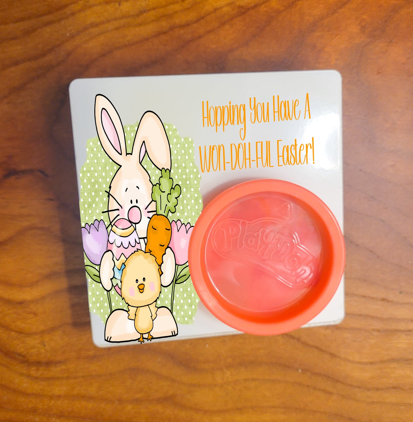 Easter Play Dough Holder