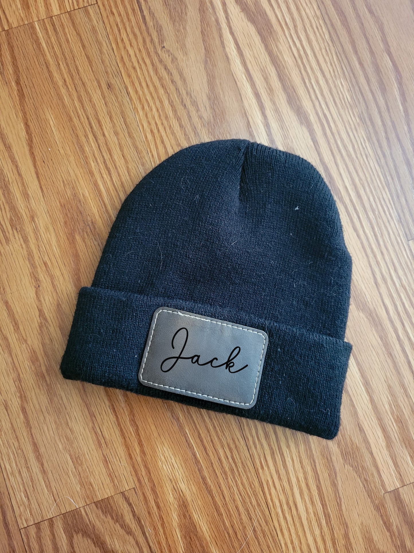 Custom Name Patch Beanie