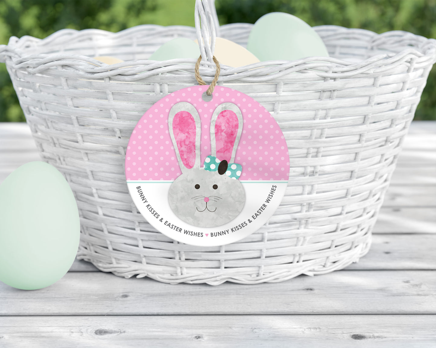 Easter Kisses Tag