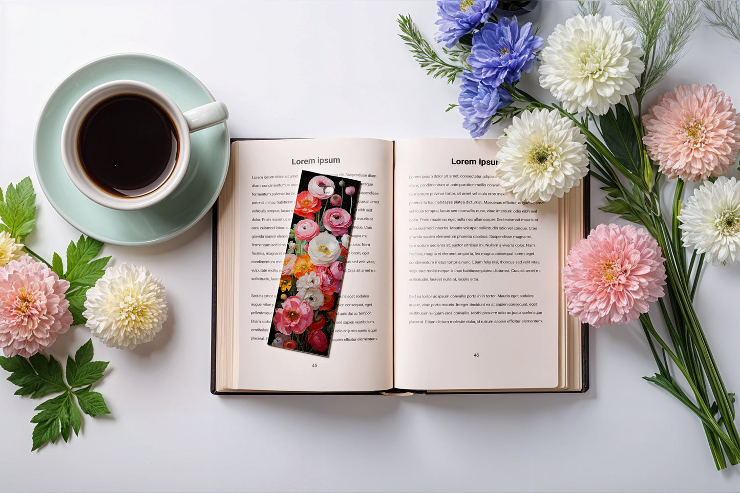 Floral Bookmarks