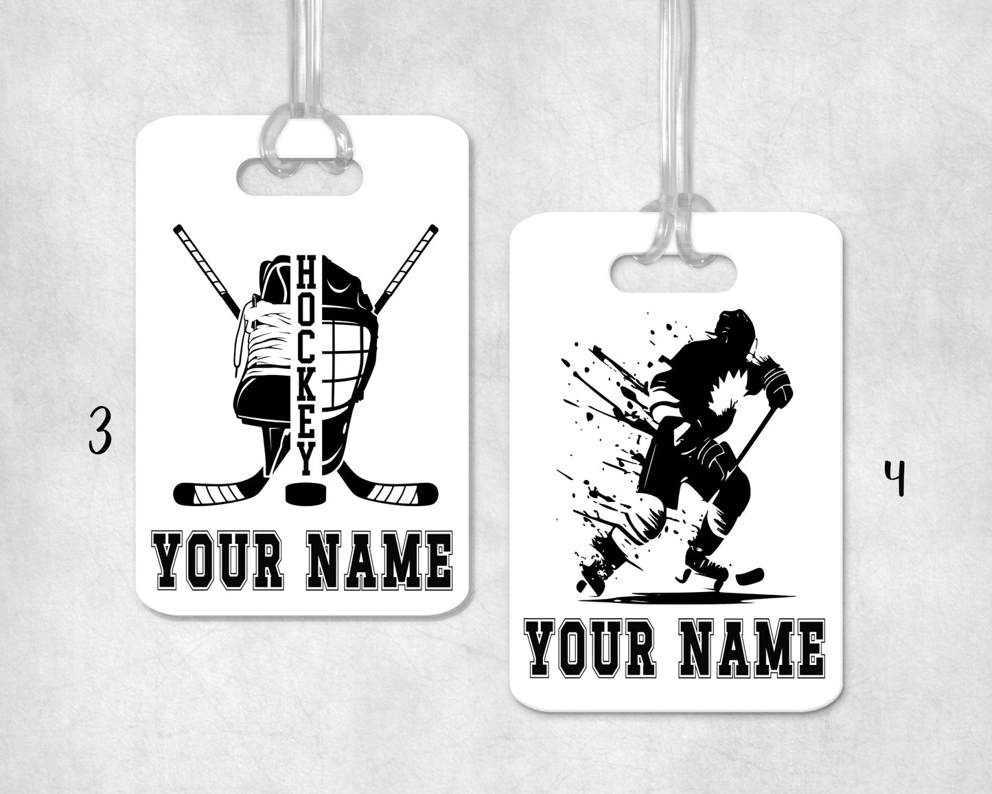 Hockey Bag Tag