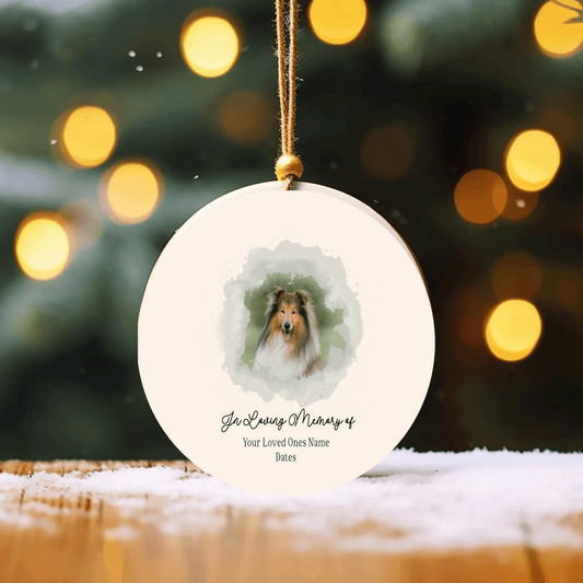 Personalized in Loving Memory Ornament