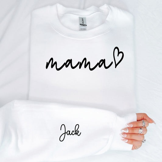 Custom Mama Names Sweatshirts - Warmth, Comfort, and Personalization in Every Detail