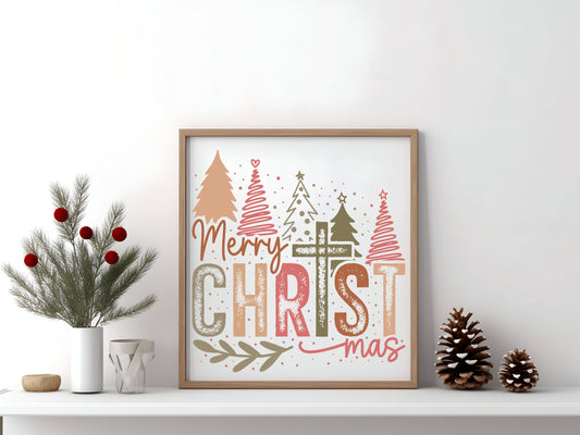 Merry Christ Mas Sign