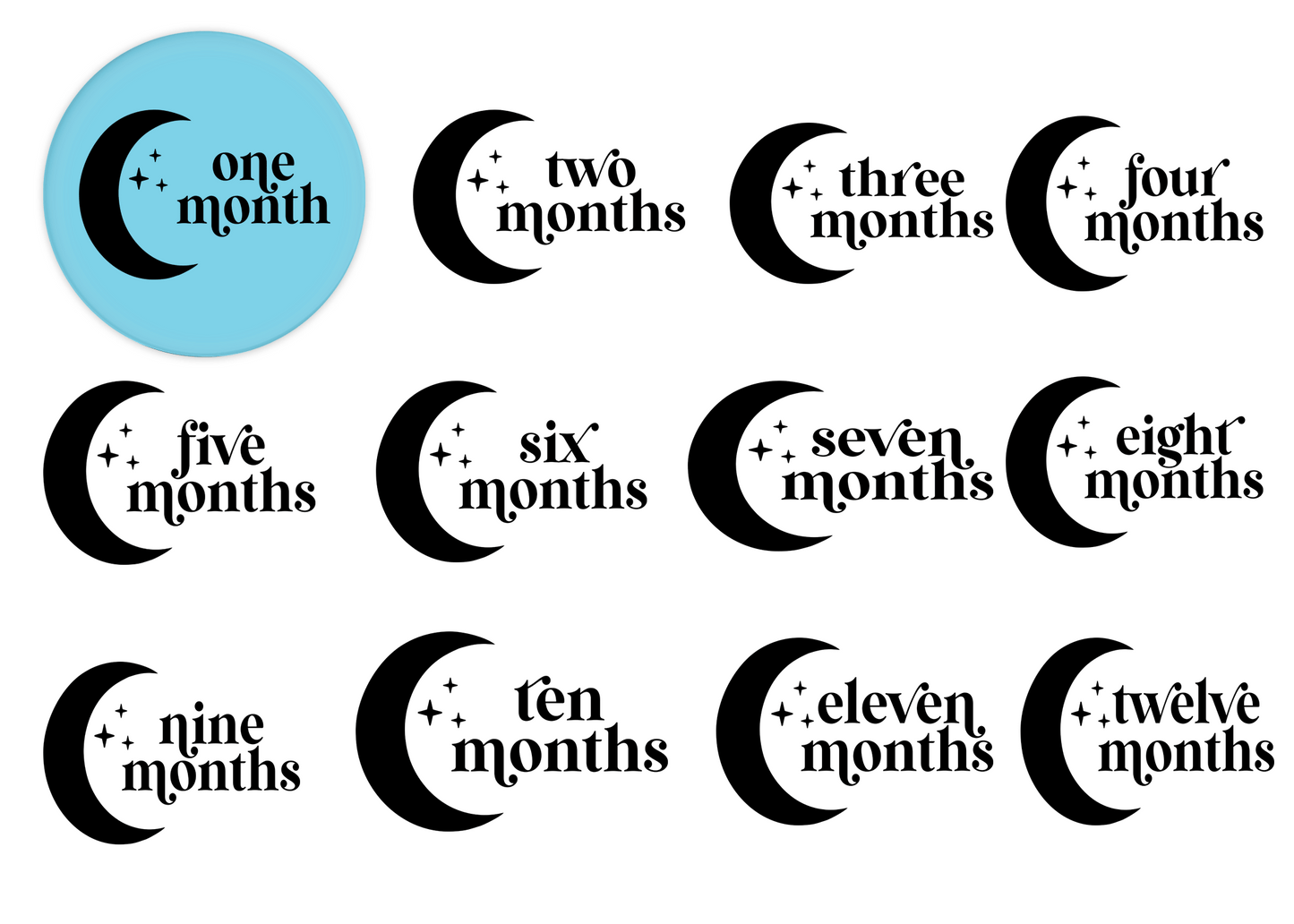 Baby Milestone Discs