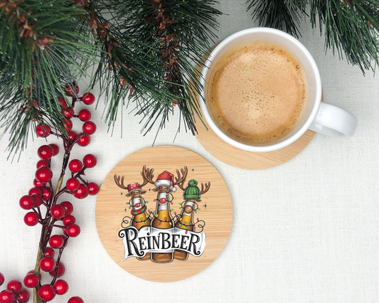 Reinbeer Wooden Coasters