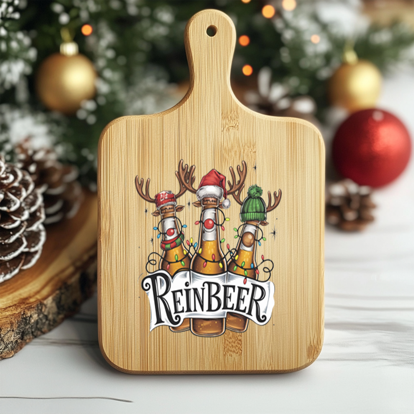 "Reinbeer" Decorative Wooden Cutting Board