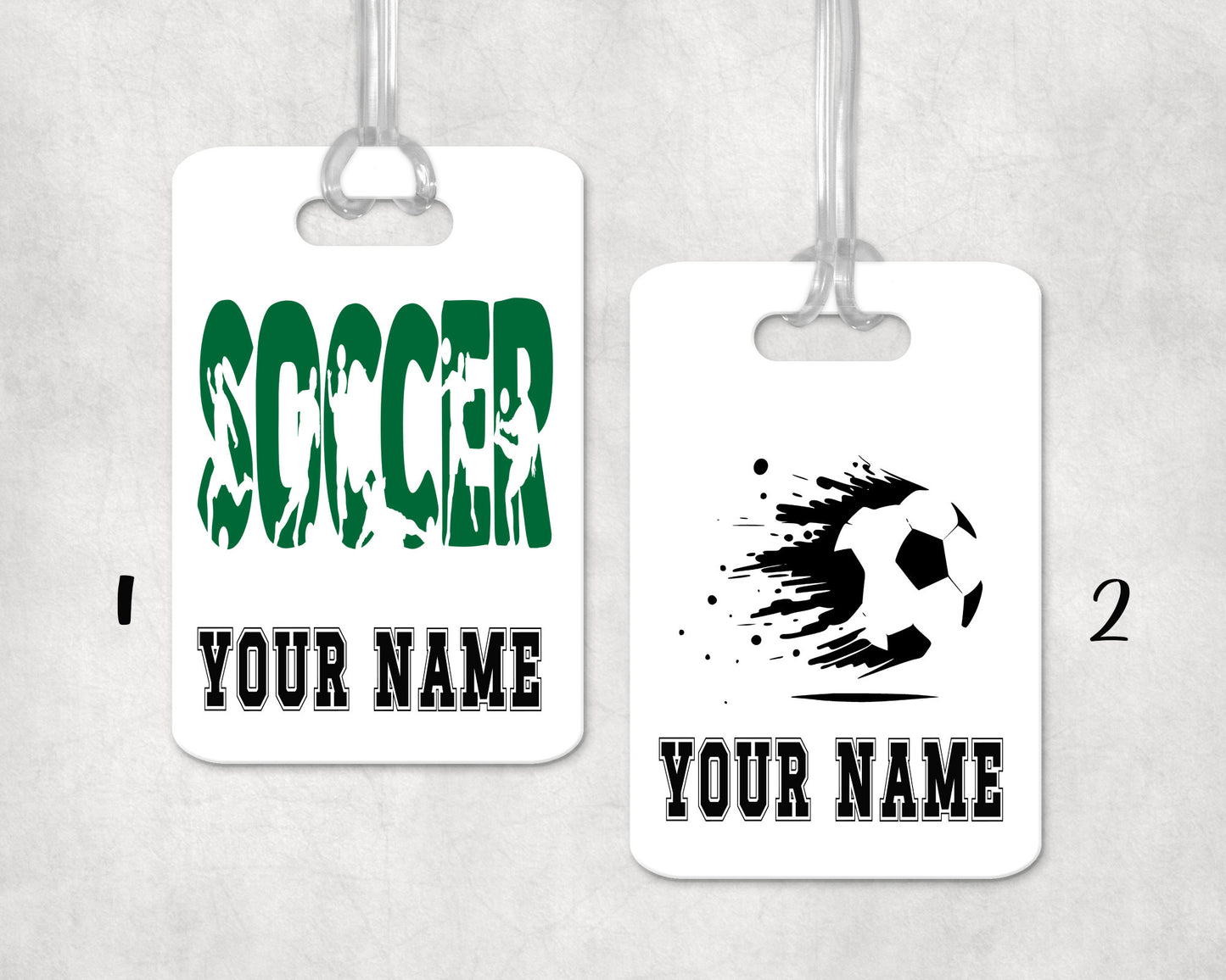 Soccer Bag Tag