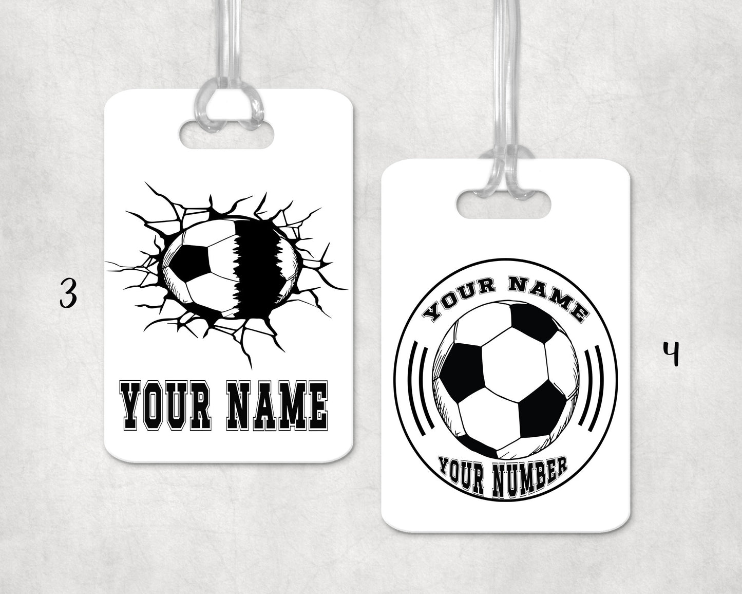 Soccer Bag Tag