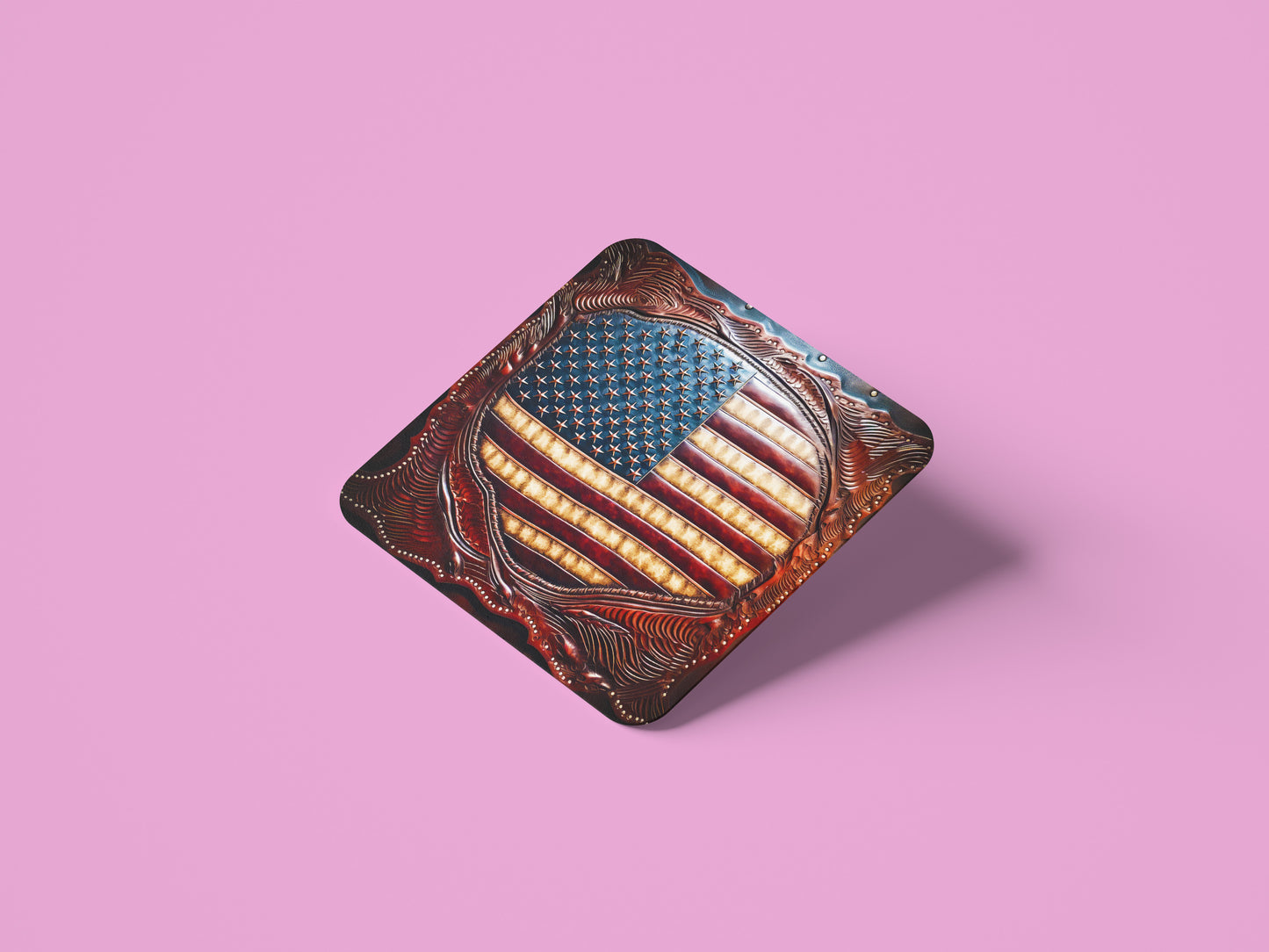 American Flag Coasters