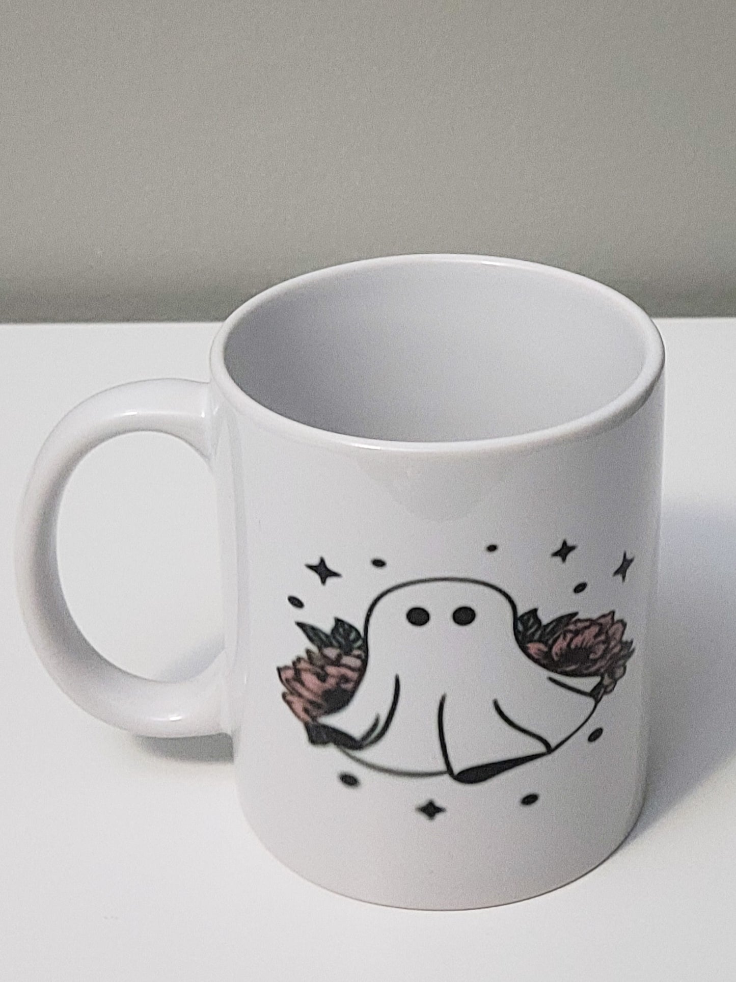 Floral Ghost Mug