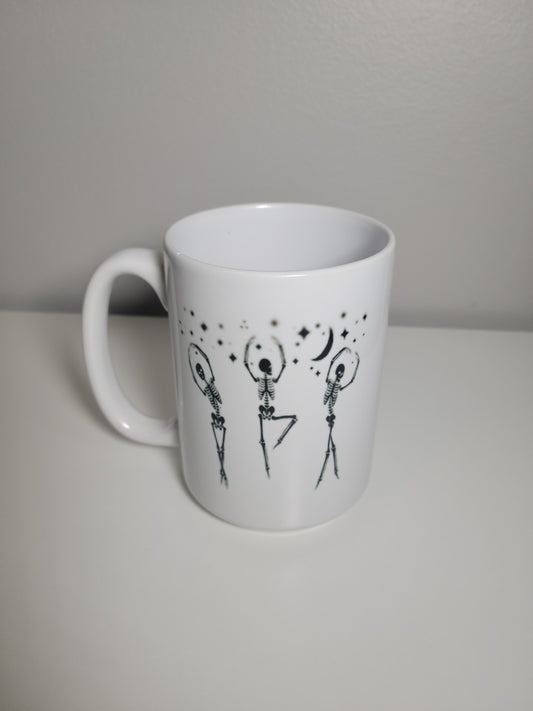 Skeleton Dancing Mug