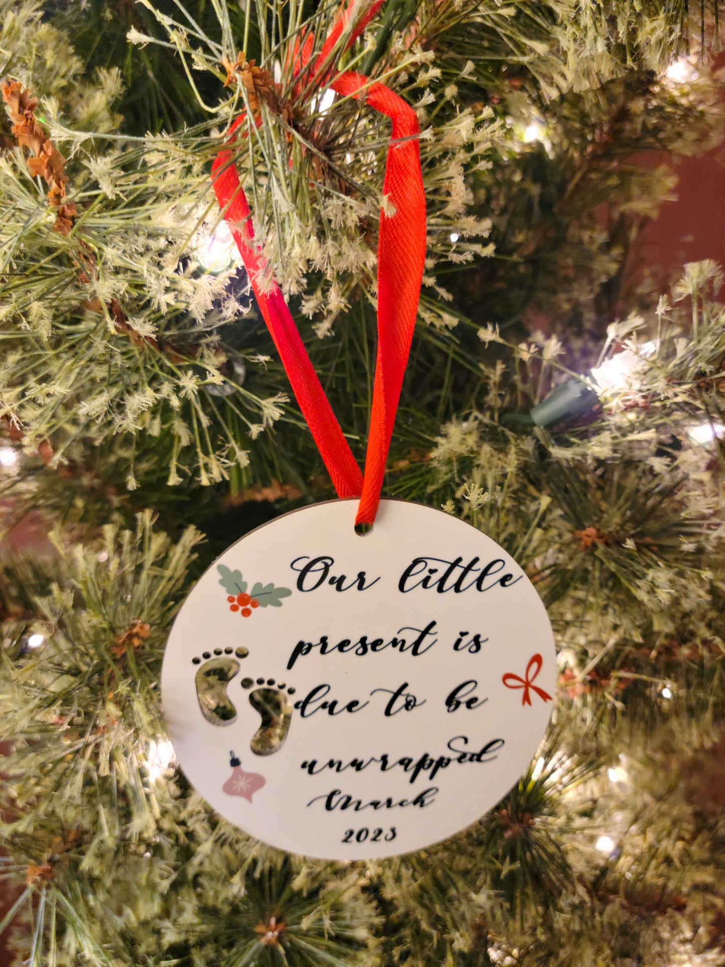 Sonogram Ornament